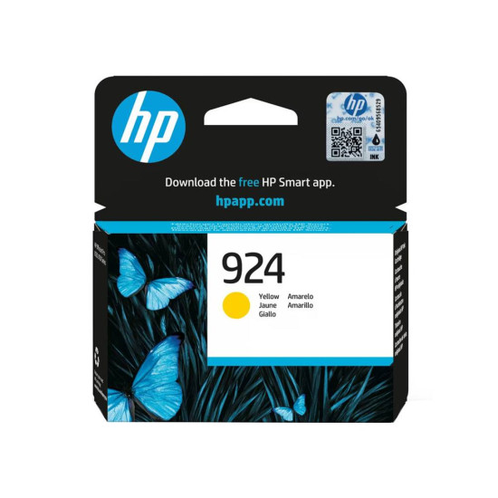 Мастило HP 924 Original, Yellow
