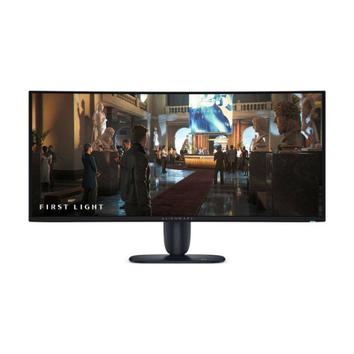 Монитор Dell Alienware AW3426DW, 34 инча, UWQHD 3440 x 1440, 280 Hz, извит 1800R, 0.03 ms, DisplayPort 1.4, AlienFX, Tilt, Swivel