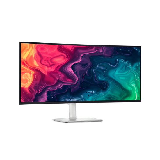 Монитор Dell S3425DW, UW-QHD 3440x1440, 34 инча, 120Hz, 1ms, 1xHDMI, 1xUSB-C, 1xUSB, Speakers