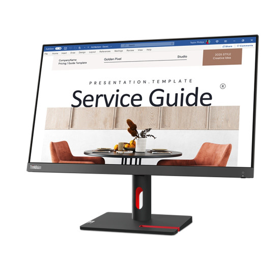 Монитор LENOVO ThinkVision S24i-30 23.8 inch IPS FHD WLED 250cd/m2 4ms HDMI VGA