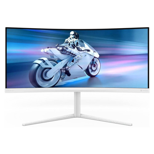 Монитор PHILIPS 34 инча, 3440x1440, VA, Curved WQHD, 180Hz, Fast VA, 1ms, HDR10, 4x USB 3.2