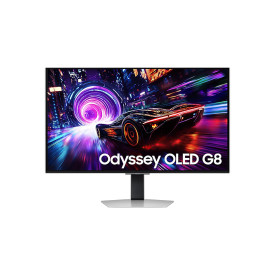 Монитор Samsung Odyssey OLED G8 G81SF, 32 инча, UHD, QD-OLED, 240Hz, 0.03ms, FreeSync Premium Pro, HDR True Black 400