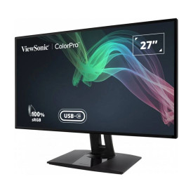 Монитор VIEWSONIC VP2768A-4K, 27 инча, 16:9, 3840x2160 UHD 4K, IPS LED, 2xHDMI, DisplayPort, USB