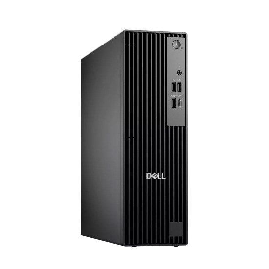 Настолен компютър Dell Pro Slim QCS1250, Intel Core Ultra 5 235, 5.0GHz, 8GB RAM, 512GB SSD, Intel Graphics, Ubuntu 22.04 LTS