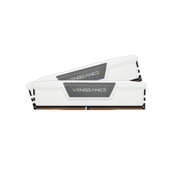 RAM памет Corsair Vengeance, 32GB (2x16GB) DDR5, 6400MT/s, CL36, White, AMD Optimized, Kit of 2