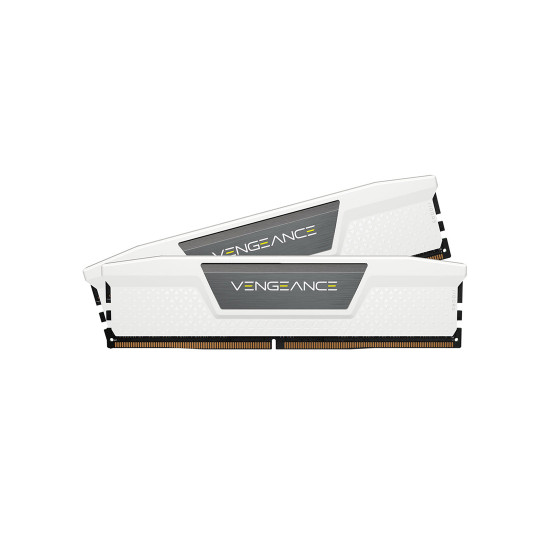 RAM памет Corsair Vengeance, 32GB (2x16GB) DDR5, 6400MT/s, CL36, White, AMD Optimized, Kit of 2