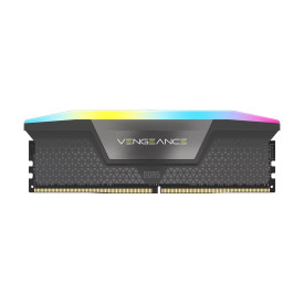 RAM памет Corsair Vengeance RGB, 32GB (2x16GB) DDR5, 6400MT/s, CL36, AMD Optimized, Kit of 2