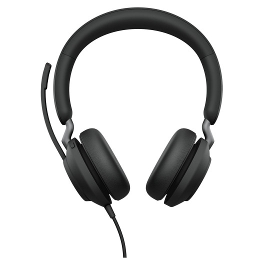 Слушалки JABRA Evolve2 40 SE MS Stereo, USB-C/USB-A