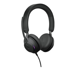Слушалки JABRA Evolve2 40 SE MS Stereo, USB-C/USB-A