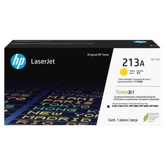 Тонер касета HP 213A, W2132A, Yellow