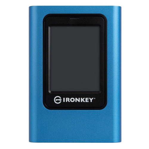 Външен SSD диск KINGSTON 960GB IronKey Vault Privacy 80, XTS-AES 256-bit, криптиран, външен