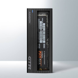 Външна кутия за диск AXAGON EEM2-GTR SuperSpeed+, USB-C, M.2 2230, M.2 2242, M.2 2260, M.2 2280