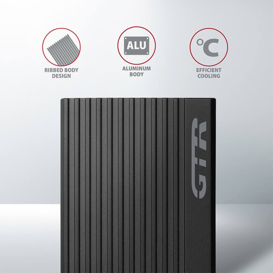 Външна кутия за диск AXAGON EEM2-GTR SuperSpeed+, USB-C, M.2 2230, M.2 2242, M.2 2260, M.2 2280