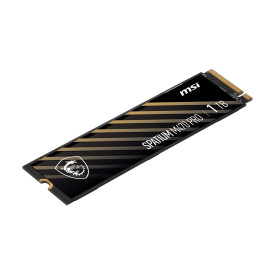 Вътрешен SSD диск MSI Spatium M470 PRO, PCIe Gen4x4, M.2 2280, 1TB, 3D NAND, 6000MB/s четене, 5000MB/s запис