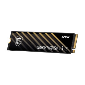Вътрешен SSD диск MSI Spatium M470 PRO, PCIe Gen4x4, M.2 2280, 1TB, 3D NAND, 6000MB/s четене, 5000MB/s запис