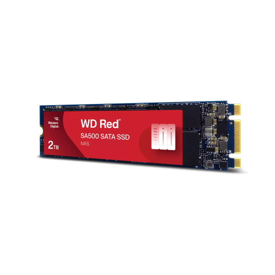 Вътрешен SSD диск WESTERN DIGITAL RED 2000GB, SA500, M.2 2280, SATA III