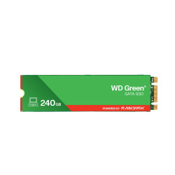 Вътрешен SSD диск Western Digital Green WDS240G3G0B, 240 GB, M.2 2280, SATA3