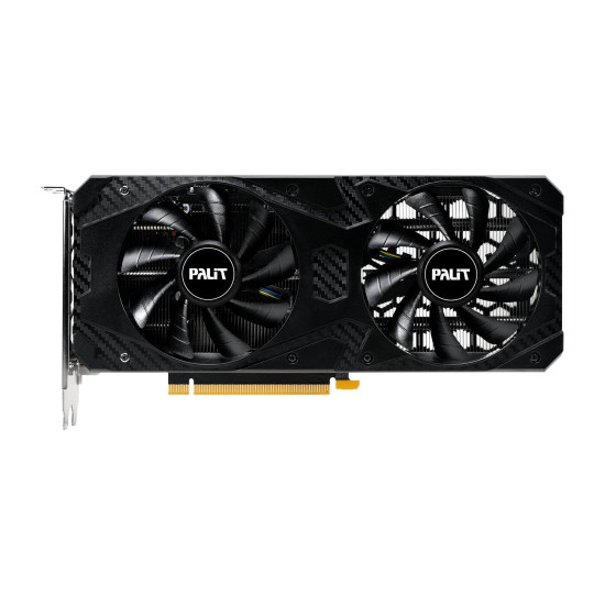 Видеокарта PALIT GeForce RTX 3060 Infinity 2 OC, 12 GB GDDR6, 192-bit, 2 вентилатора, 1 x 8-pin захранващ конектор