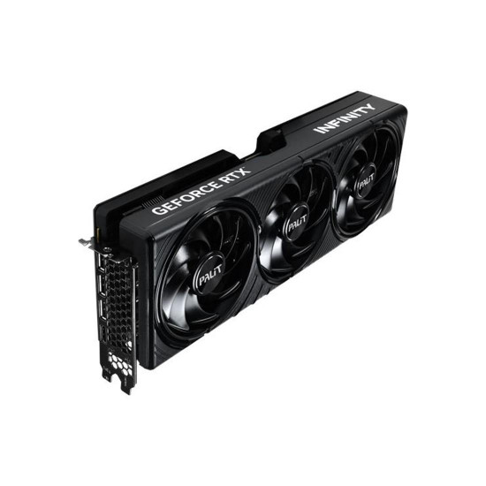 Видеокарта PALIT GeForce RTX 5080 Infinity 3, 16 GB GDDR7, 256-bit, 1 x HDMI 2.1b, 3 x DisplayPort 2.1b, 3 вентилатора