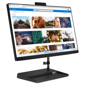 All-in-One компютър Lenovo IdeaCentre 3 22IAP7, 21.5 инча, Full HD, Intel Core i3-1215U, Intel UHD Graphics, 8GB DDR4, 256GB SSD, Black