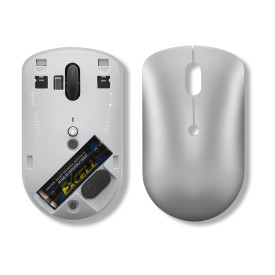 Безжична мишка LENOVO 540 USB-C Wireless Compact Mouse, Cloud Grey