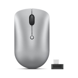 Безжична мишка LENOVO 540 USB-C Wireless Compact Mouse, Cloud Grey