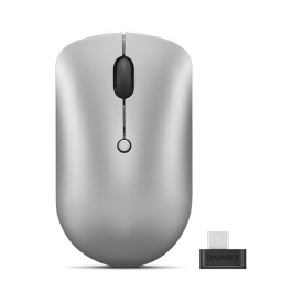 Безжична мишка LENOVO 540 USB-C Wireless Compact Mouse, Cloud Grey