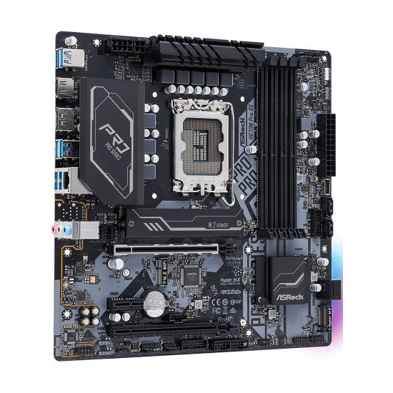 Дънна платка ASRock H670, Intel, 4 x DDR4, 4 x SATA3