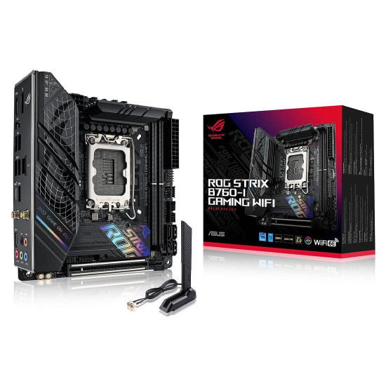 Дънна платка ASUS ROG Strix B760-I GAMING WiFi, 90MB1D90-M0EAY0