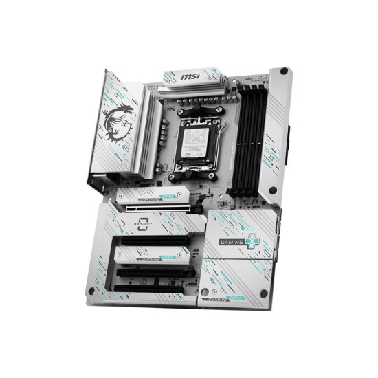 Дънна платка MSI B850 GAMING PLUS WIFI PZ, ATX, AM5, Wi-Fi 7, Bluetooth