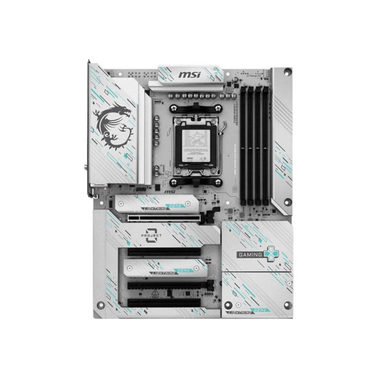 Дънна платка MSI B850 GAMING PLUS WIFI PZ, ATX, AM5, Wi-Fi 7, Bluetooth