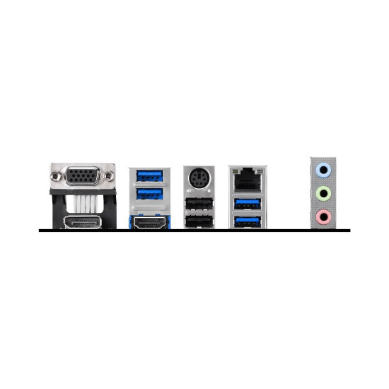 Дънна платка MSI PRO B550M-P, mATX, AM4, DDR4, 1 x PCIe 4.0 x16, 2 x M.2, HDMI, DisplayPort, VGA, 1G LAN, 7.1-канално аудио