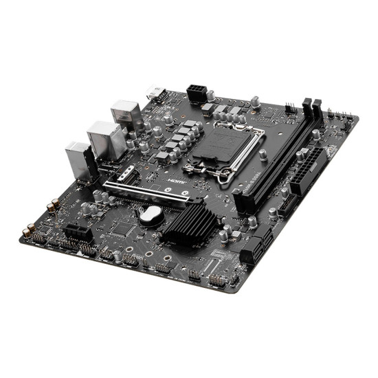 Дънна платка MSI PRO B760M-B, DDR4, mATX, Socket 1700, 1x PCIe x16