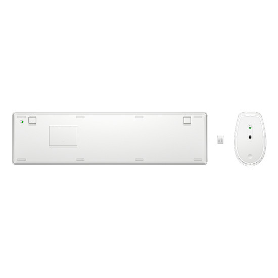 Комплект клавиатура и мишка HP 655 Wireless Keyboard and Mouse Combo White