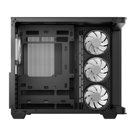 Кутия за компютър DeepCool CG530U 4F, Mid Tower, 2 x USB 3.0, 1 x USB Type-C Gen 2, 1 x Audio, Black
