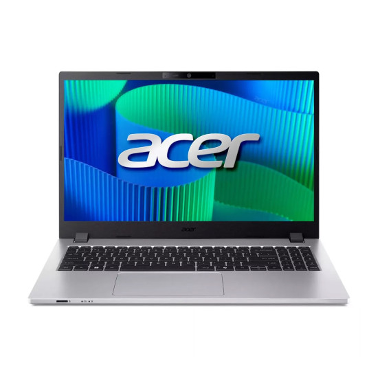 Лаптоп Acer TravelMate P2, 15.6 инча, Intel Core i3-100U, 8GB DDR5, 256GB SSD, Без OS, Wi-Fi 6E, HDMI, microSD