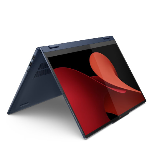Лаптоп LENOVO IdeaPad 5 2-in-1, AMD Ryzen 5 8645HS, 16 инча WUXGA, тъчскрийн, 16GB DDR5X, 512GB SSD, Windows 11 Home + Стилус