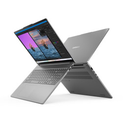 Лаптоп LENOVO IdeaPad Slim 5, AMD Ryzen 5 8645HS, 16 инча 2.8k OLED, 16GB DDR5, 512GB SSD, Luna Grey