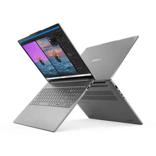 Лаптоп LENOVO IdeaPad Slim 5, AMD Ryzen 5 8645HS, 16 инча 2.8k OLED, 16GB DDR5, 512GB SSD, Luna Grey