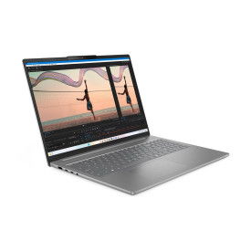 Лаптоп LENOVO IdeaPad Slim 5, AMD Ryzen 5 8645HS, 16 инча 2.8k OLED, 16GB DDR5, 512GB SSD, Luna Grey