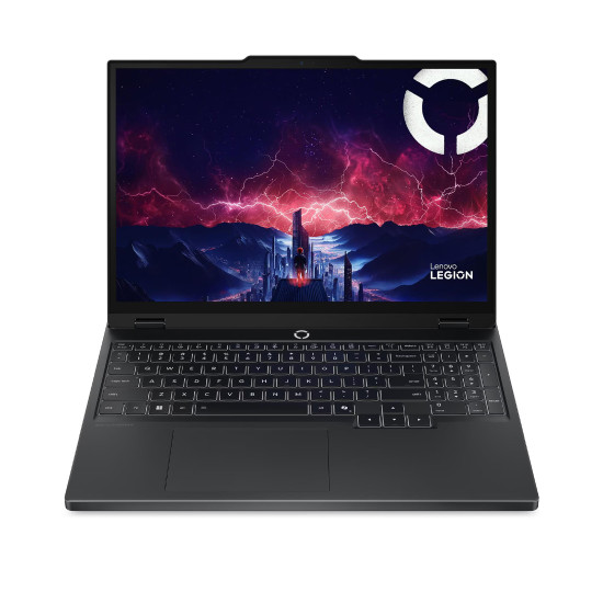 Лаптоп Lenovo Legion 5 15AHP10, 15.1 инча, AMD Ryzen 7 260, 24GB DDR5, 512GB SSD, NVIDIA GeForce RTX 5050 8GB, OLED, WQXGA 2560x1600, 165Hz, Eclipse Black