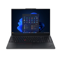 Лаптоп Lenovo ThinkPad E16 Gen 3, 16 инча WUXGA, Ryzen 5 230, 16GB DDR5, 512GB SSD, Radeon 760M, Windows 11 Pro, Wi-Fi 6E, Black