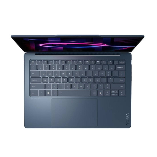 Лаптоп LENOVO Yoga 9 2-in-1, Intel Core Ultra 7 355, 14 инча, 32 GB DDR5, 1 TB SSD, Windows 11 Home, Cosmic Blue + Pen