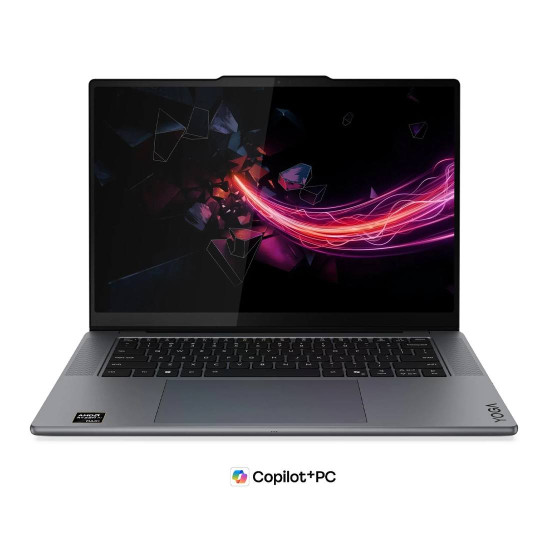 Лаптоп Lenovo Yoga Pro 7, NVIDIA N1X 675, 15.3 инча WQXGA OLED тъчскрийн, 165Hz, 64GB RAM, 1TB SSD, Windows 11 Home, Thunder Grey