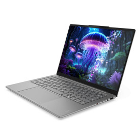 Лаптоп LENOVO Yoga Slim 7, AMD Ryzen AI 7 345, 14 инча, WUXGA OLED, 16 GB DDR5, 512 GB PCIe SSD, Luna Grey