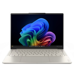 Лаптоп LENOVO Yoga Slim 7 Intel Core Ultra 7 258V, 14 инча, 2.8K OLED, 500N, 120Hz, 32GB DDR5, 1TB SSD, Windows 11 Home, Seashell