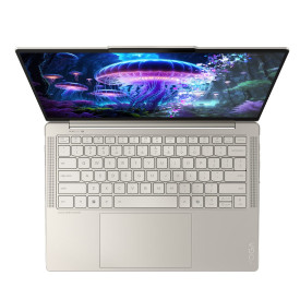 Лаптоп LENOVO Yoga Slim 7 Intel Core Ultra 7 258V, 14 инча, 2.8K OLED, 500N, 120Hz, 32GB DDR5, 1TB SSD, Windows 11 Home, Seashell