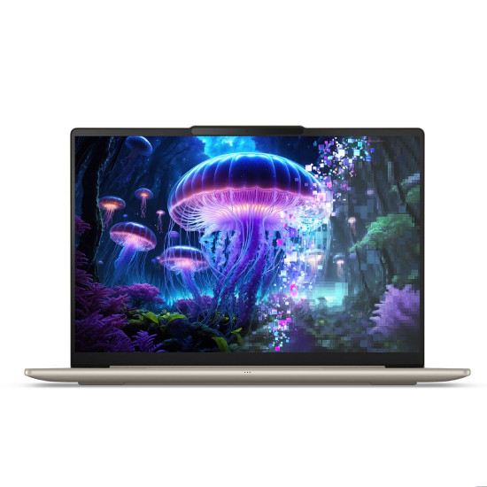 Лаптоп LENOVO Yoga Slim 7 Intel Core Ultra 7 258V, 14 инча, 2.8K OLED, 500N, 120Hz, 32GB DDR5, 1TB SSD, Windows 11 Home, Seashell