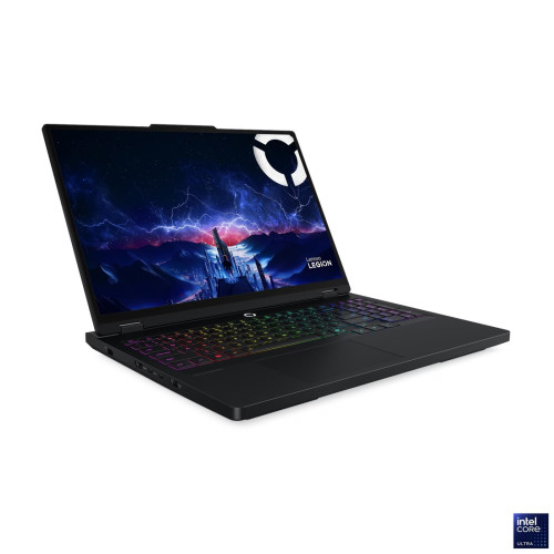 Лаптоп LENOVO Legion Pro 5, Intel Core Ultra 7 255HX, 16 инча WQXGA OLED, 500 нита, 165Hz, HDR, RTX 5060 8GB, 16GB DDR5 RAM, 512GB SSD, Eclipse Black