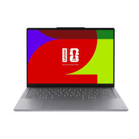 Лаптоп LENOVO Yoga Slim 7, Intel Core Ultra 7 355, 14 инча 2.8K OLED, тъчскрийн, 120Hz, 32GB DDR5 RAM, 2TB SSD, Luna Grey, Windows 11 Home